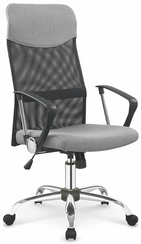 Kancelárska stolička Reva sivá