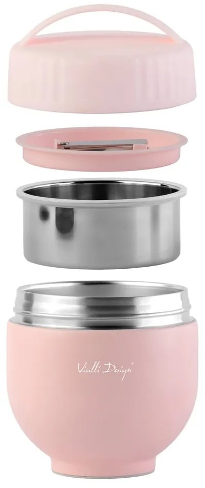 Termoska na jedlo s lyžicou Fuori – Vialli Design