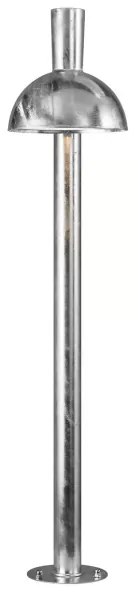 Nordlux - Vonkajšia lampa ARKI 1xE27/20W/230V IP54 strieborná