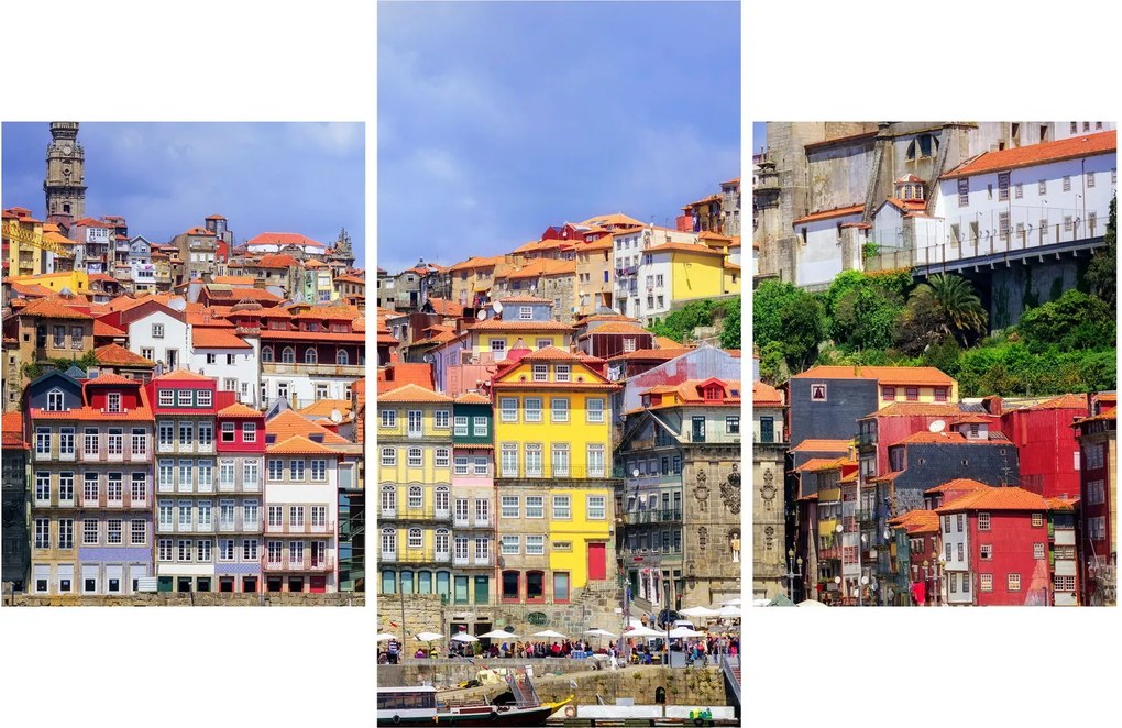 Obraz - Ribeira, Portugalsko (90x60 cm)