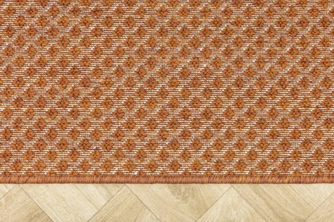 Obojstranný koberec BRUSSELS 206074/10410 Cayenne krémový / terakotový