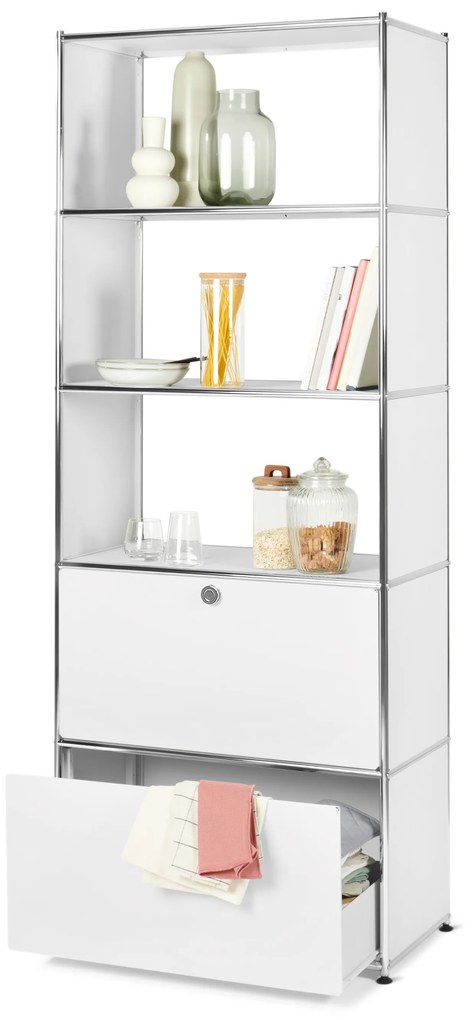 Kovový regál »CN3« s 2 zásuvkami