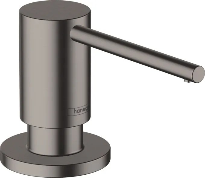 Hansgrohe Hansgrohe, zápustný dávkovač umývacích prostriedkov, kartáčovaný čierny chróm, HAN-40438340