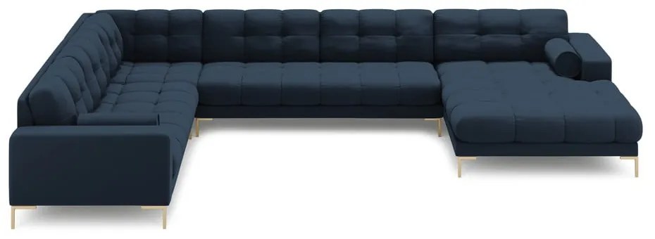 Modrá rohová pohovka (ľavý roh) Bali – Cosmopolitan Design