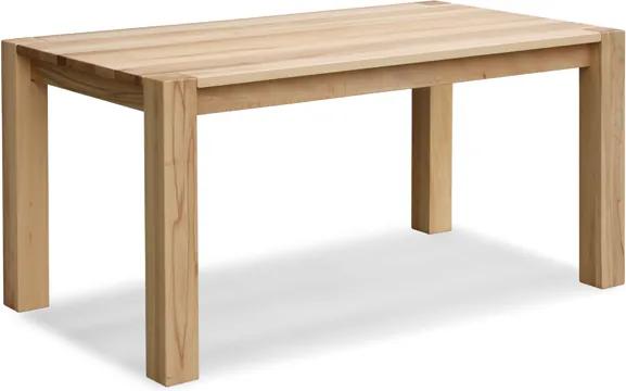 DREVONA Masívny jedálenský stôl masív buk 160 x 90 cm BASE B