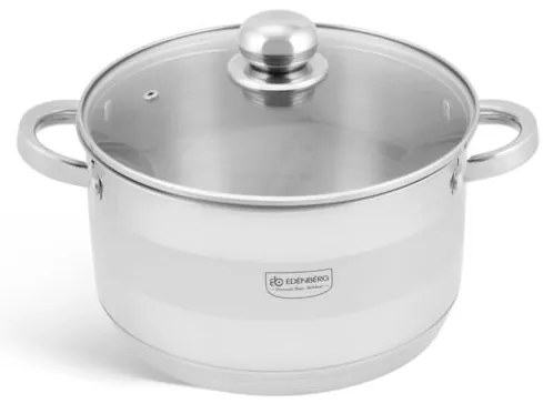 WELLHOX Nerezový hrniec s pokrievkou Ø 24 cm, 6.1 l