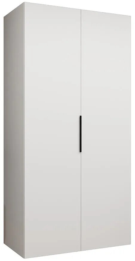 Skriňa Marbella I 100 biela/čierna