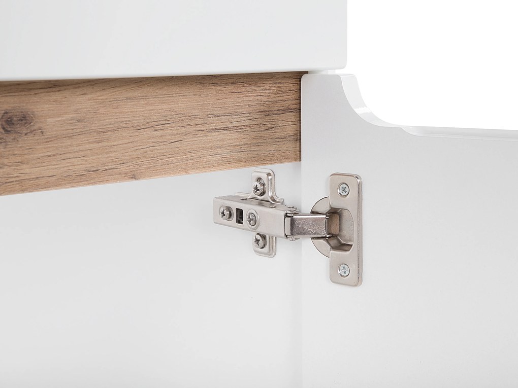 Kúpeľňová stojaca skrinka pod umývadlo BALI biela 50 cm