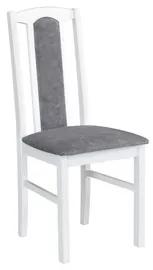 Jedálenská stolička BOSS 7 Biela Tkanina 24B