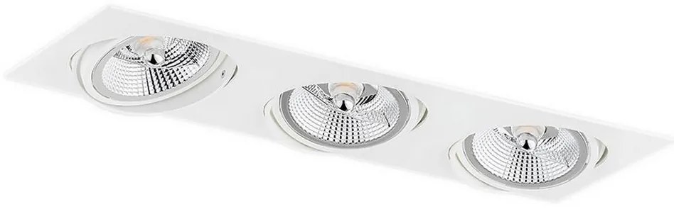 Argon 6115 - Podhľadové svietidlo OLIMP 3xGU10-AR111/12W/230V biela