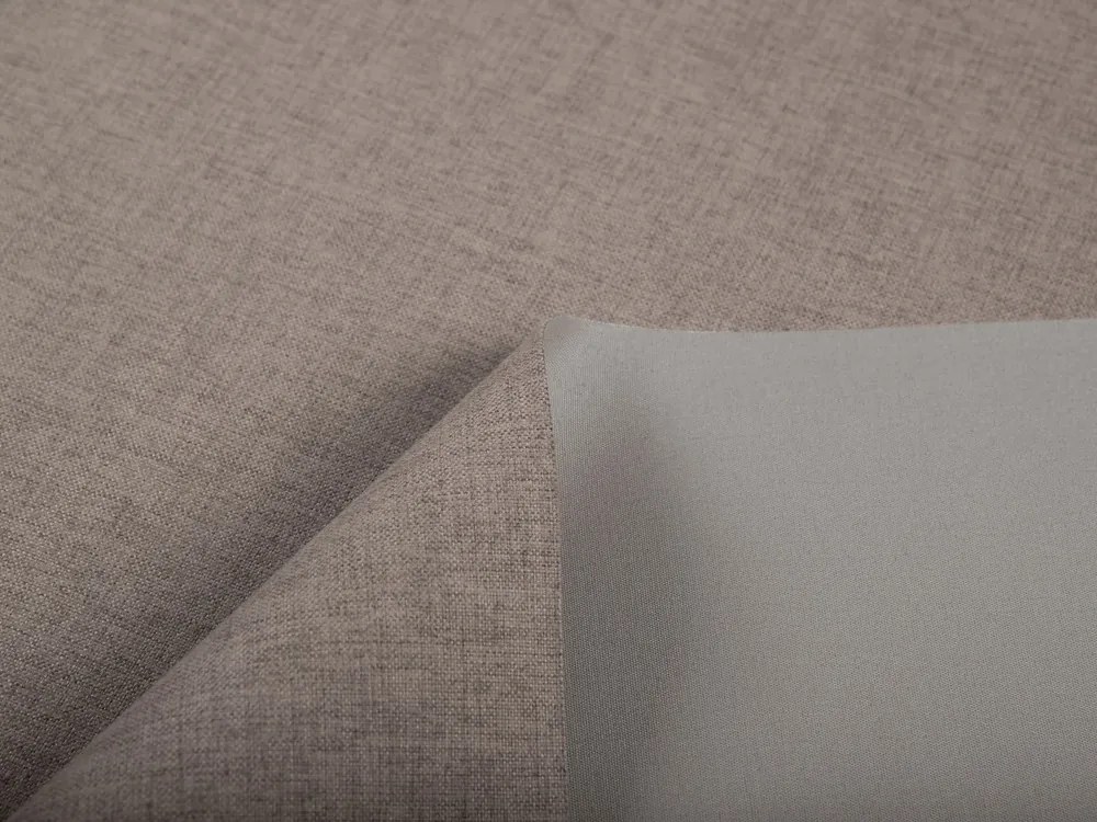 Biante 100% zatemňovací záves Blackout BKW-204 Sivohnedé žíhanie 130x150 cm