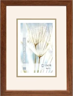 Fotorámik Giulia 13x18 cm, prírodná tmavá%