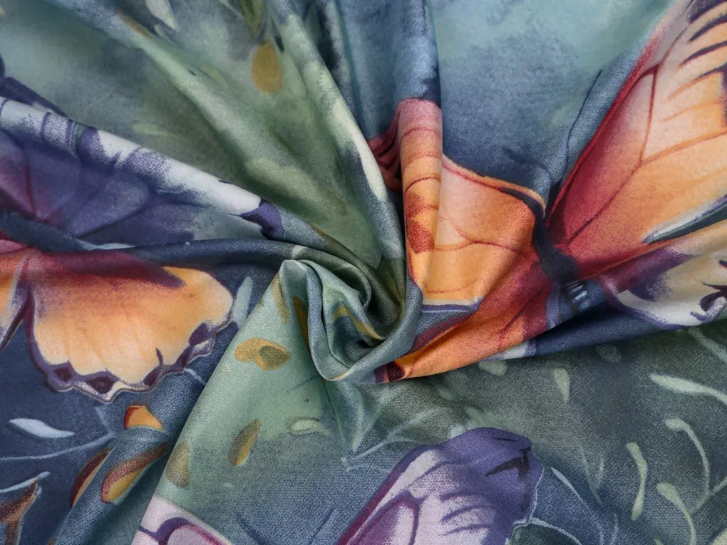 Obliečky z mikrovlákna COLORFUL BUTTERFLY, farebné Rozmer obliečky: 70 x 90 cm | 140 x 200 cm