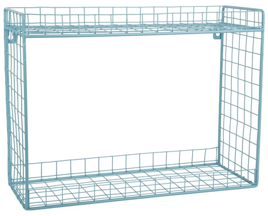 Tyrkysová poschodová oceľová polica 40 cm Reja – PT LIVING