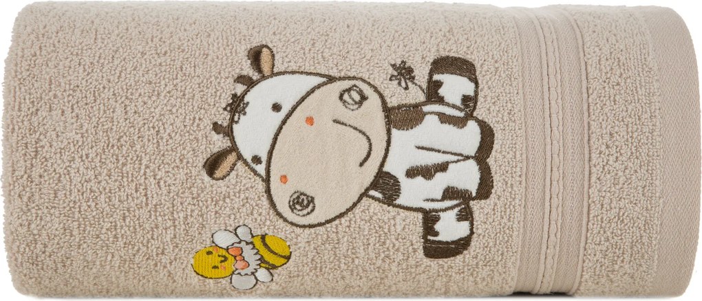 DETSKÝ BAVLNENÝ UTERÁK BABY67 50X90 CM BÉŹOVÁ