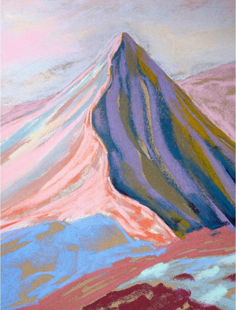 Moikka Plagát Velvet Peak I by Mandy Maria 70x100 cm