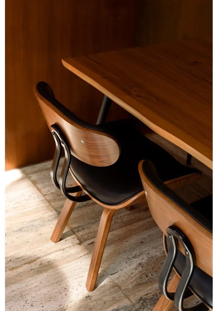 Čierna stolička Dutchbone Blackwood