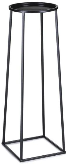 Stojan na kvety LOFT 70x24 cm čierna