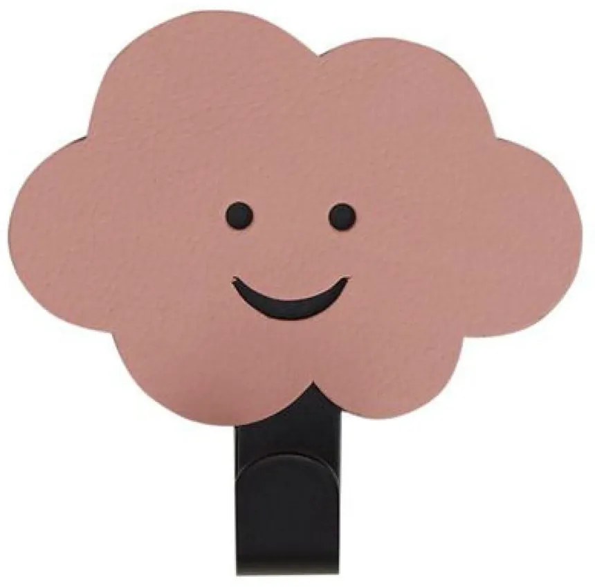 Ružový oceľový háčik bez vŕtania Cloud Nupo – LIND DNA