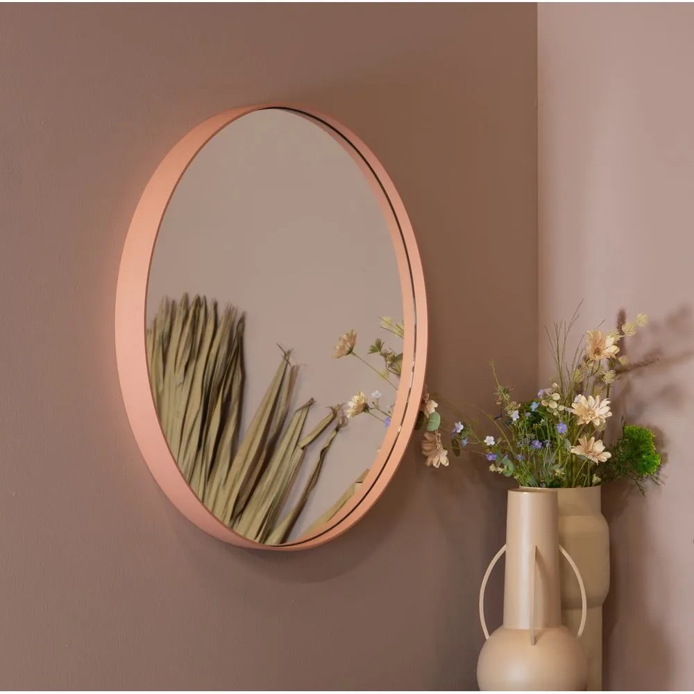 Nástenné zrkadlo ø 60 cm Donna – Spinder Design