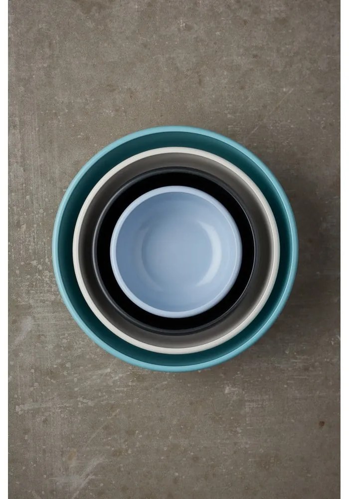 Potravinové škatuľky v súprave 3 ks Nordic black – Mepal