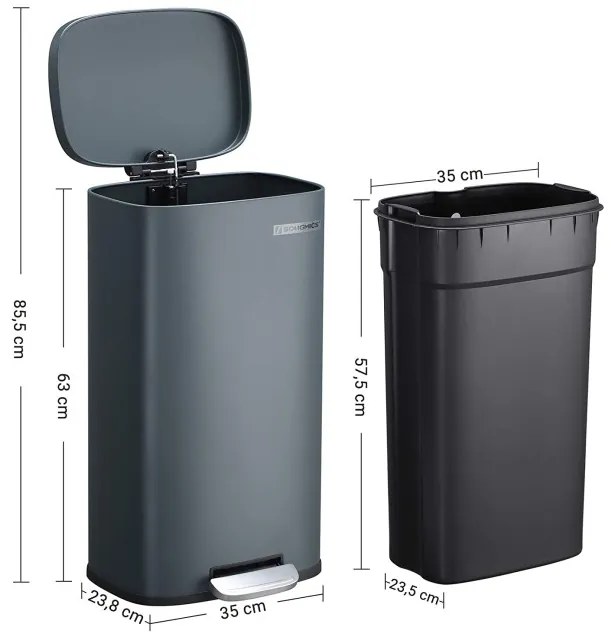 Odpadkový kôš 30 l LTB03GS