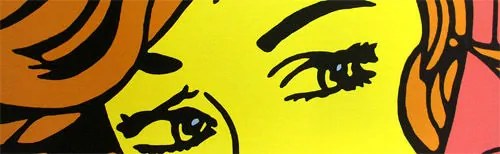 Ručne maľovaný POP Art obraz LICHTENSTEIN | rôzne rozmery
