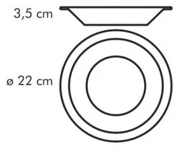 TESCOMA Hlboký tanier GUSTITO ø 22 cm