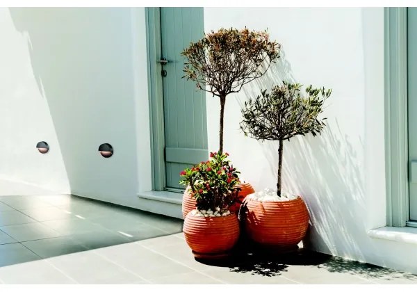 Zambelis E294 - Vonkajšie schodiskové svietidlo LED/2W/230V IP65 antracit