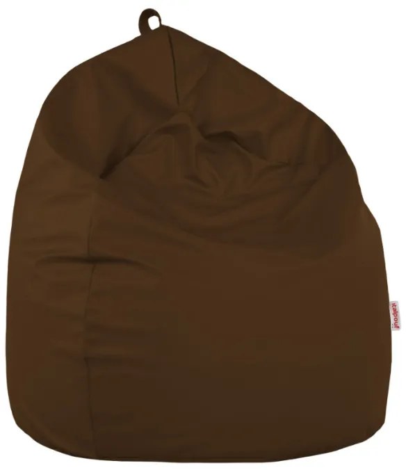 Sedací vak SAKO hnedý ekokoža