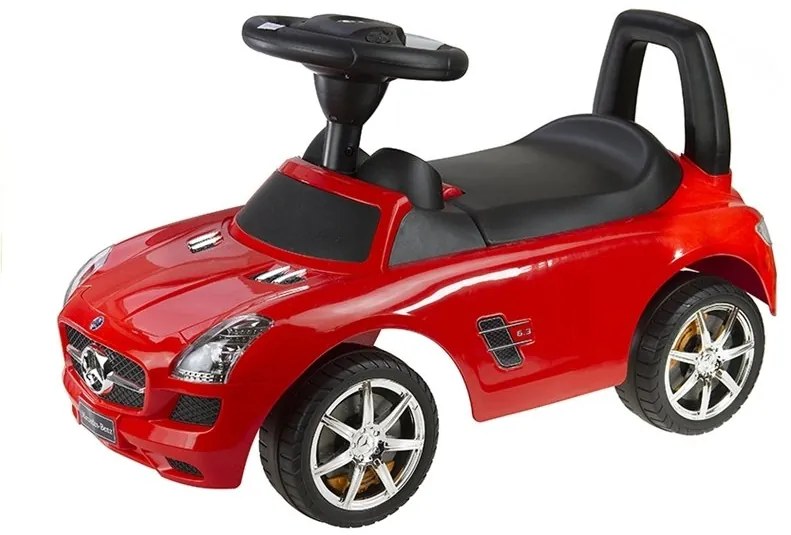 LEAN TOYS Odrážadlo autíčko Mercedes-Benz červené