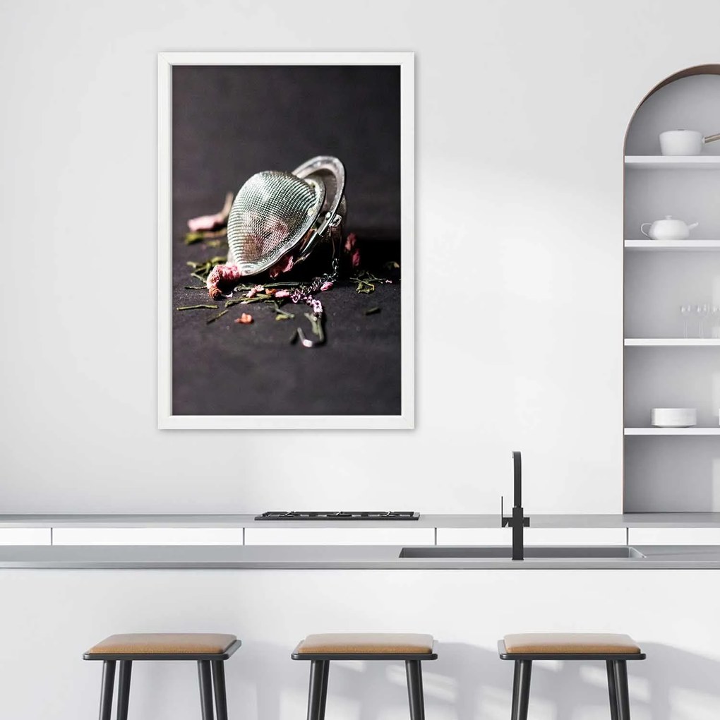 Gario Plagát Ružový čaj Farba rámu: Bez rámu, Rozmery: 40 x 60 cm