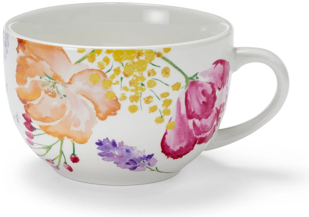 Šálka na bielu kávu