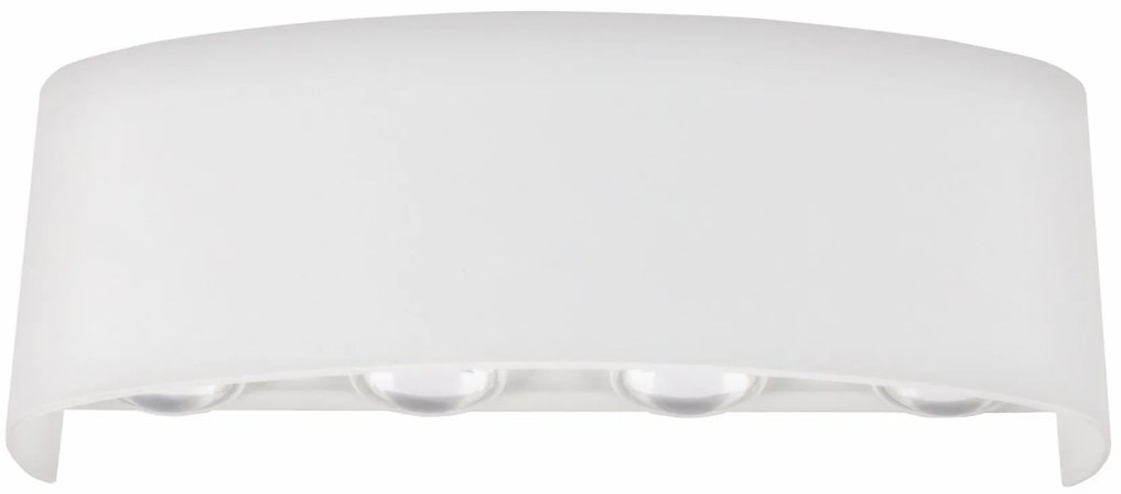 TOP LIGHT Svetlo nástenné Ray B, Biela