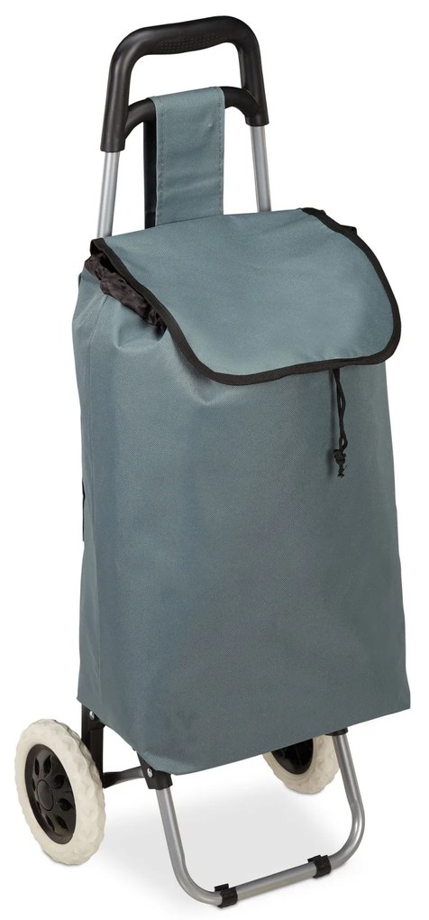 Skladací nákupný vozík RD27828, šedá