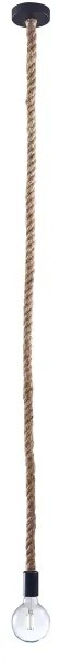 Luster na lanku ROPE 1xE27/12W/230V