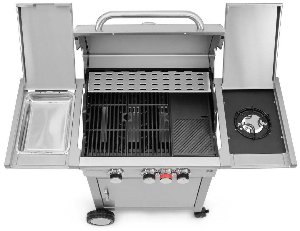Plynový gril G21 California BBQ Premium line Premium line, 4 horáky + redukčný ventil zadarmo 6390305