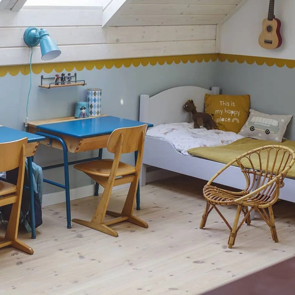 Samolepka do detskej izby žlté kruhy priemer 9cm