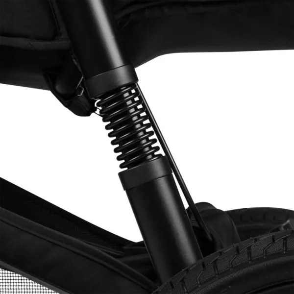Lionelo - Športový kočík AZURA čierna