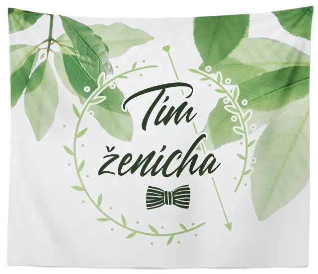 Sablio Deka Tím ženícha Motýlek: 150x120 cm