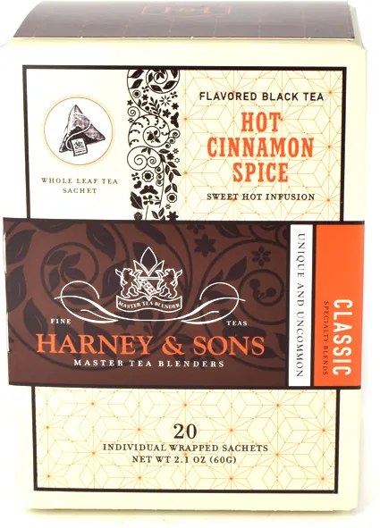 Harney & Sons čaj Hot Cinnamon Spice 20 x 1,3g