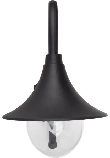 Brilliant - Vonkajšia nástenná lampa BERNA 1xE27/60W/230V IP44 čierna