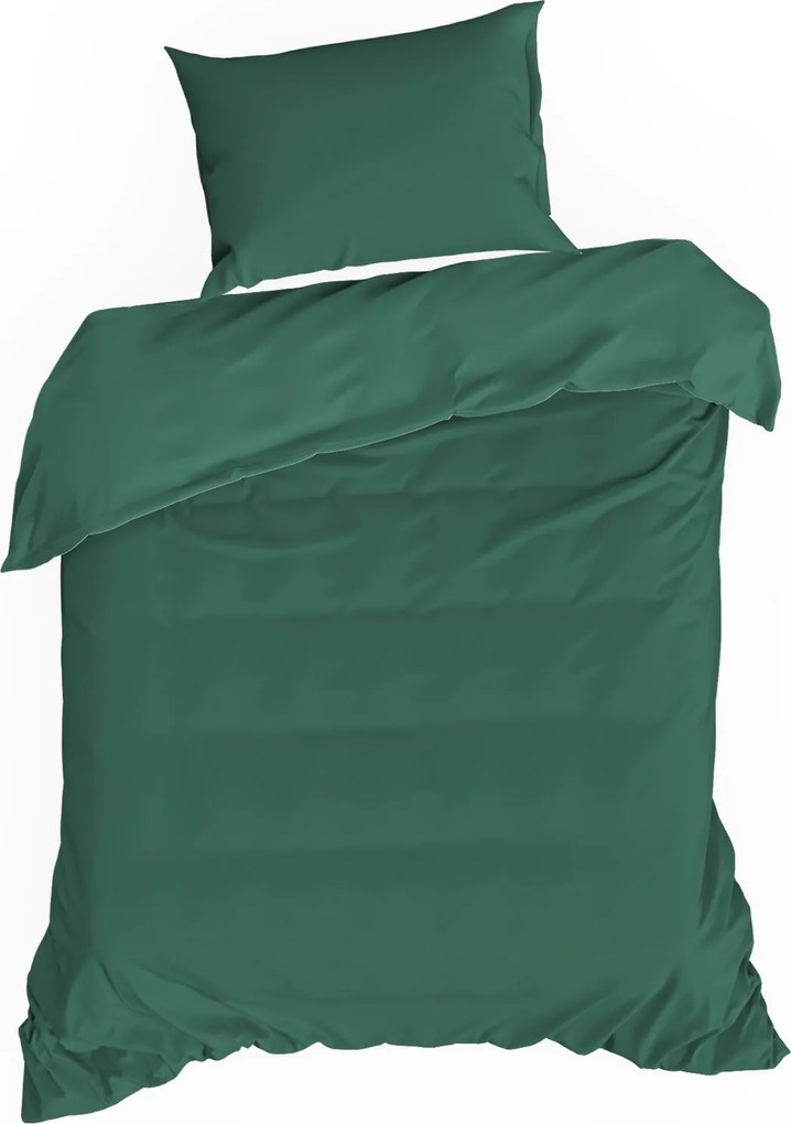 SATÉNOVÉ OBLIEČKY NOVA3 140X200 CM, 1KS 70X80 CM ZELENÉ