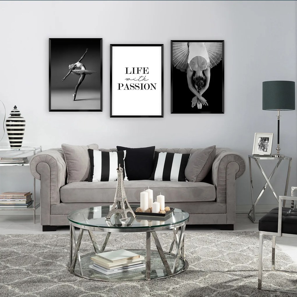 Súbor obrazov Passion 3 szt.