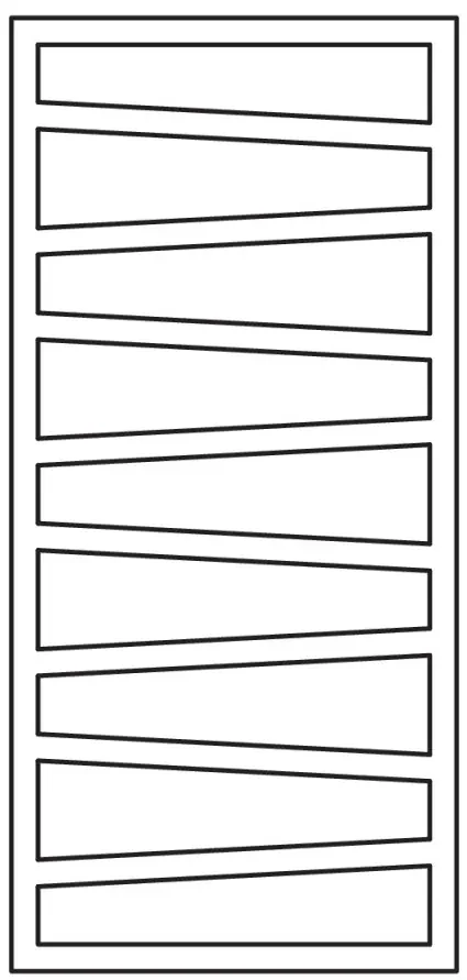 Terma Zigzag 1070x500 kombinovaný radiátor RAL9016 Z8