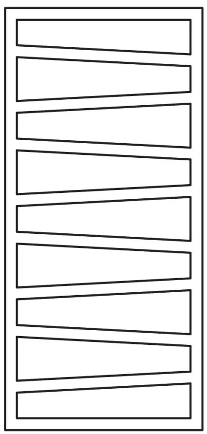 Terma Zigzag 1070x500 kombinovaný radiátor SOFT 9005 Z8