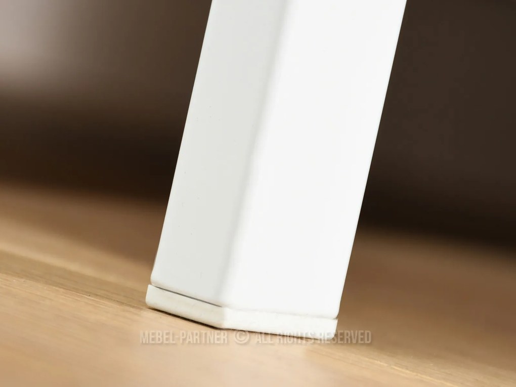 Nočný stolík Torry (dub + biela). Akcia -25%. Vlastná spoľahlivá doprava až k Vám domov. 1111722