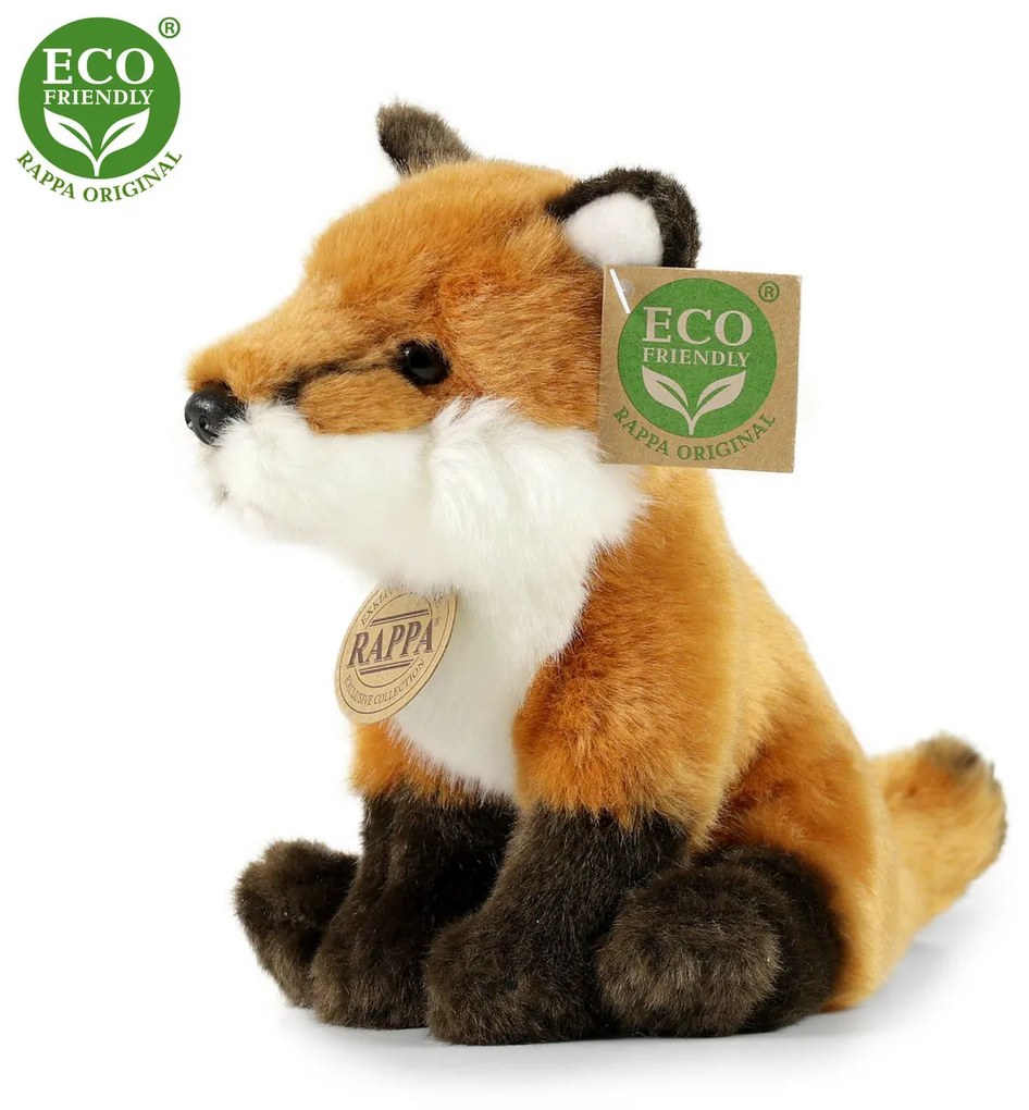 Eco-Friendly Rappa liška sedící 18 cm