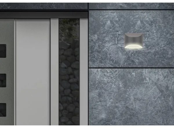 Briloner 3133015 - LED Solárne nástenné svietidlo LED/2W/3,7V IP44 3000K