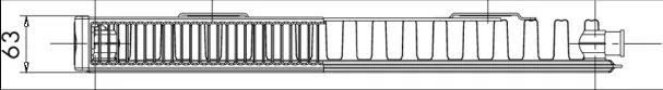 Korado radiátor Radik 11 K 600x0500